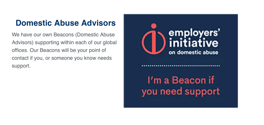 A screenshot from the Collinson recruitment website